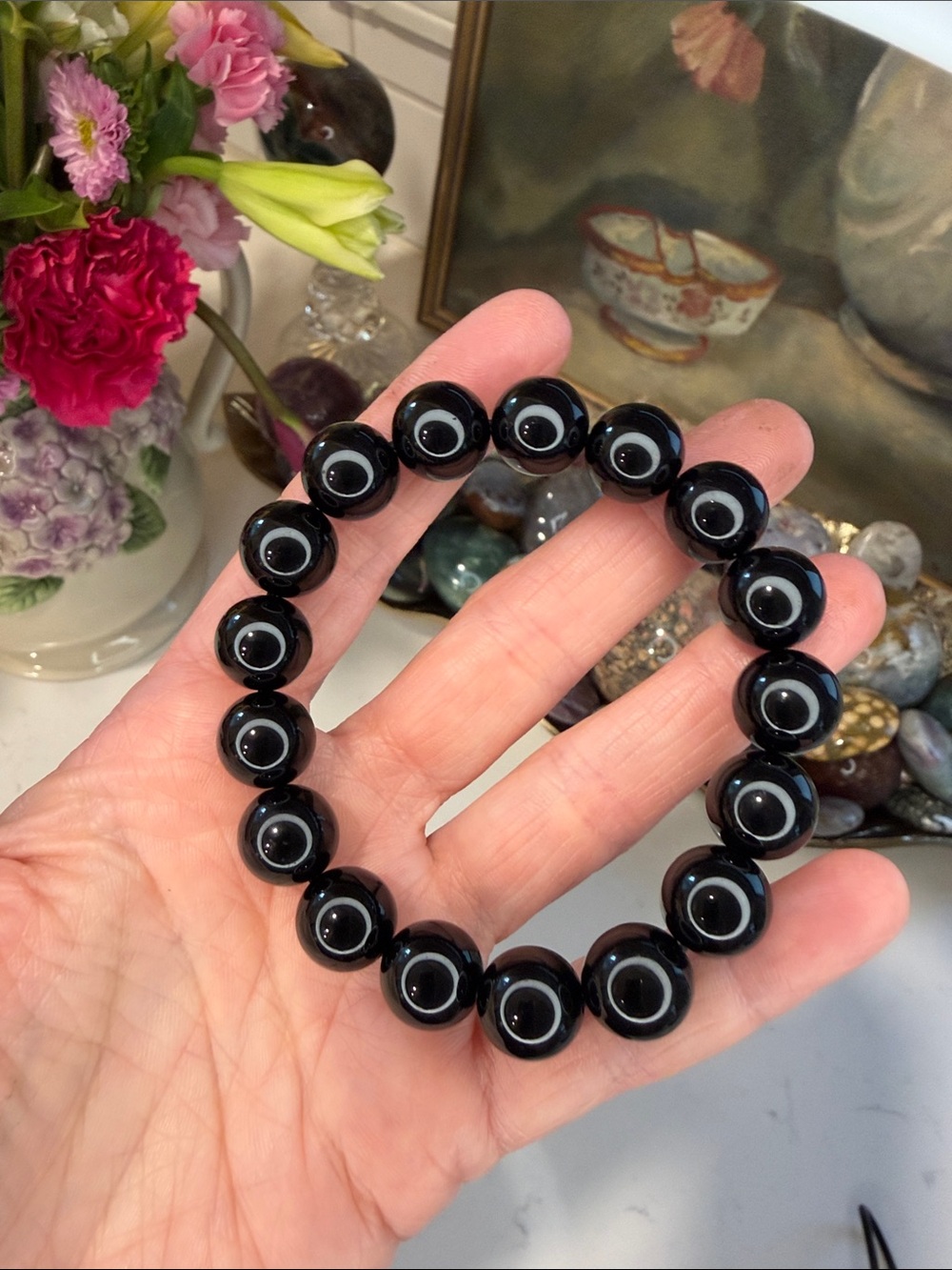 Black Obsidian Bracelet: B1151